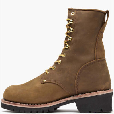 Georgia Boot Steel Toe Waterproof 400G Insulated Logger Work Boot, , large