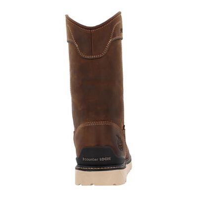 Georgia Boot Carbon Flex Wedge 11" Pull On Waterproof Work Boot, , large