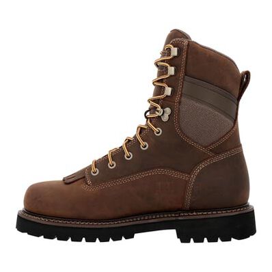 Georgia Boot Core 37 9" Low Heel Waterproof Composite Toe Logger Work Boot, , large