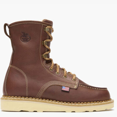 Georgia Boot Wedge Moc Toe Work Boot, , large