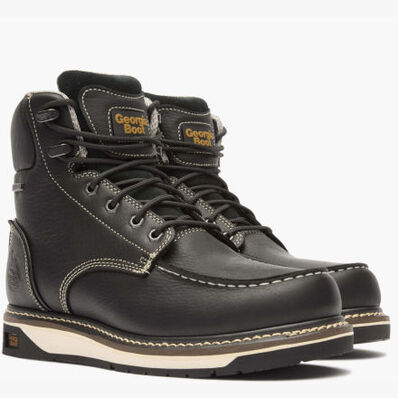 Georgia Boot AMP LT Wedge Waterproof Moc-Toe Work Boot, , large
